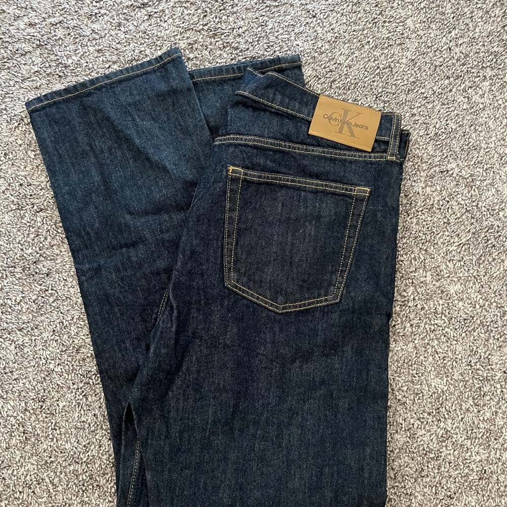 Calvin Klein Jeans Men's Deep Indigo Straight Fit